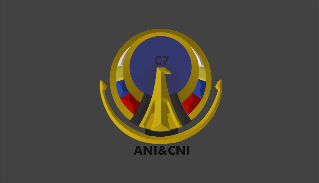 Insignia Oficial ANI-CNI-ISDA